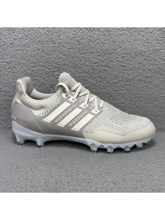 Adidas UltraBoost Cleats Mens 12.5 Shoes Cream Chalk 1.0 Football Talc Granite main image 9